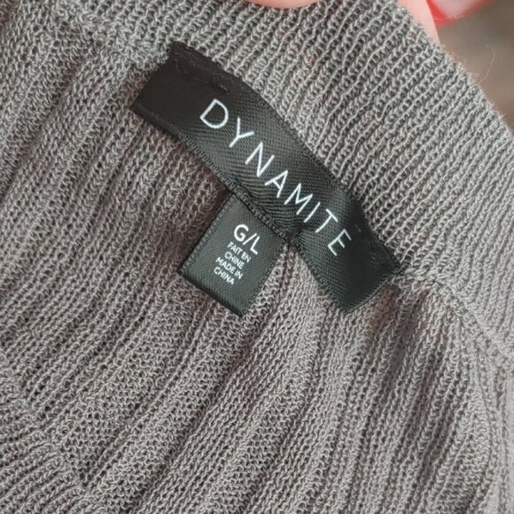 Dynamite Ribbed Knit Long Sleeve - Picture 3 of 6